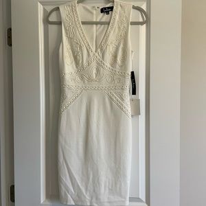 White embroidered Lulus dress